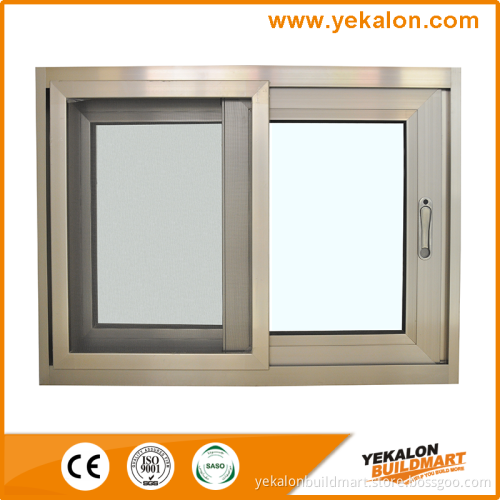 HOT SALE New Design Champagne Aluminum Sliding Window From China Supplier